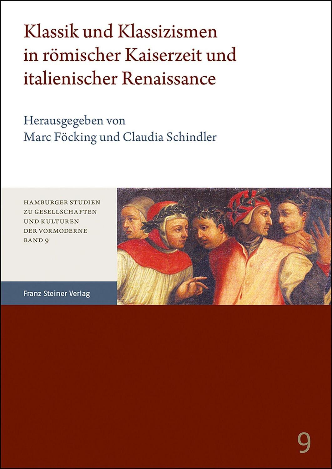 Cover: 9783515128346 | Klassik und Klassizismen in römischer Kaiserzeit und italienischer...