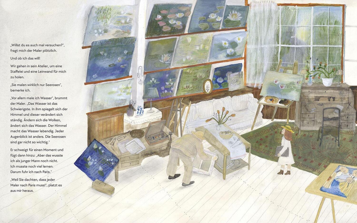 Bild: 9783791374758 | Ella im Garten von Giverny | Ein Bilderbuch über Claude Monet | Buch