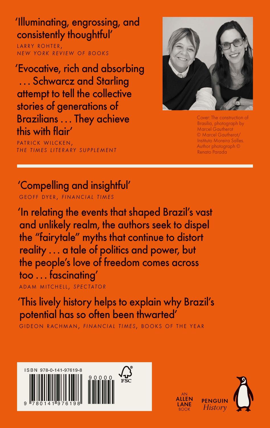 Rückseite: 9780141976198 | Brazil: A Biography | Heloisa M. Starling (u. a.) | Taschenbuch | 2019