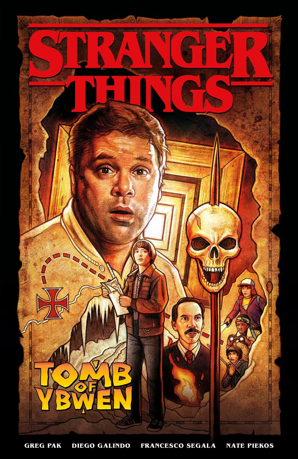 Cover: 9781506725543 | Stranger Things: The Tomb of Ybwen (Graphic Novel) | Greg Pak | Buch
