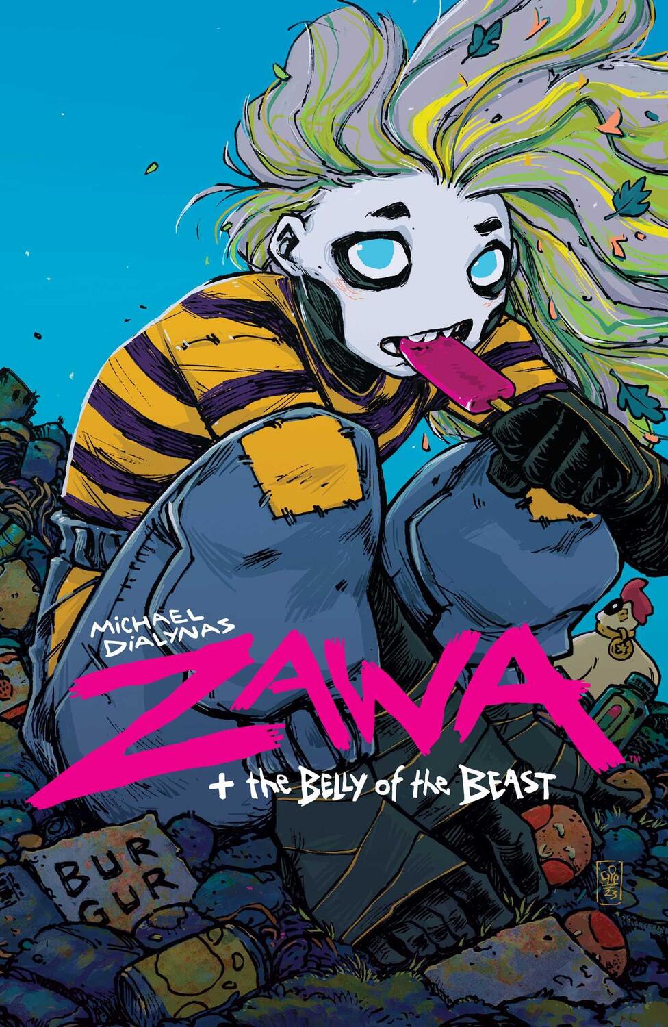 Cover: 9781637969427 | Zawa + the Belly of the Beast | Michael Dialynas | Taschenbuch | 2024