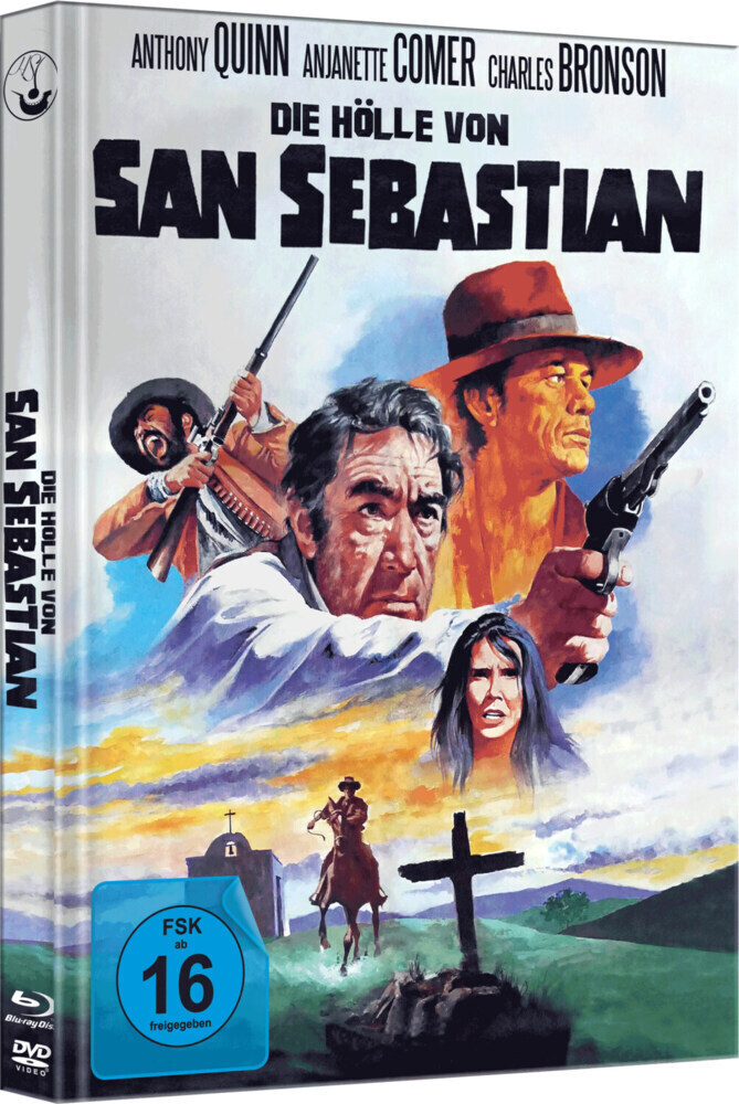 Cover: 4250124371302 | Die Hölle von San Sebastian, 1 Blu-ray + 1 DVD (Limited Mediabook)