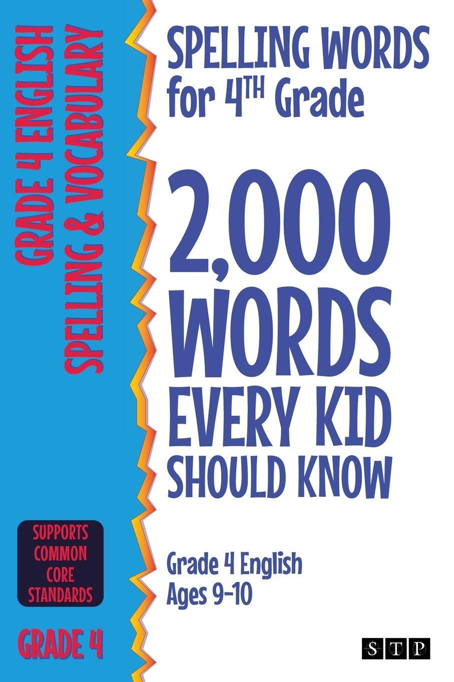 Cover: 9781912956302 | Spelling Words for 4th Grade | Stp Books | Taschenbuch | Paperback
