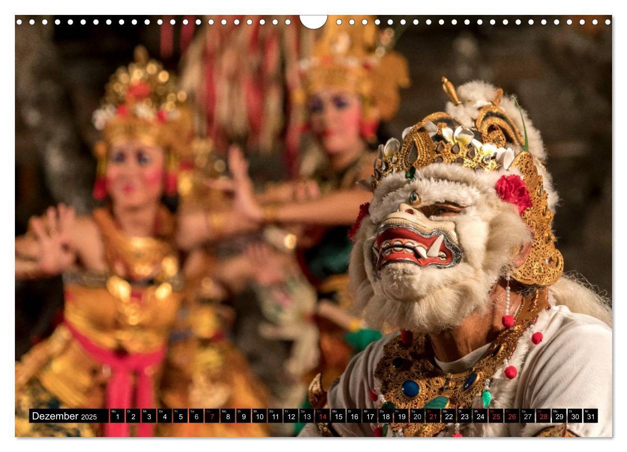 Bild: 9783435496556 | Ubud - Bali (Wandkalender 2025 DIN A3 quer), CALVENDO Monatskalender