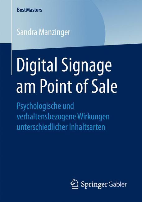 Cover: 9783658177164 | Digital Signage am Point of Sale | Sandra Manzinger | Taschenbuch