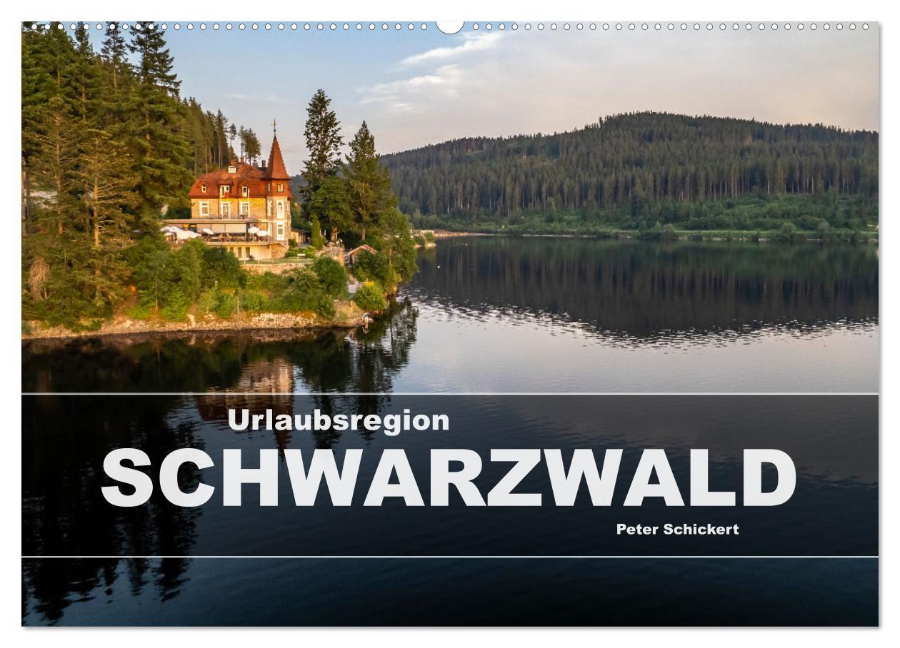 Cover: 9783383794179 | Urlaubsregion Schwarzwald (Wandkalender 2025 DIN A2 quer), CALVENDO...