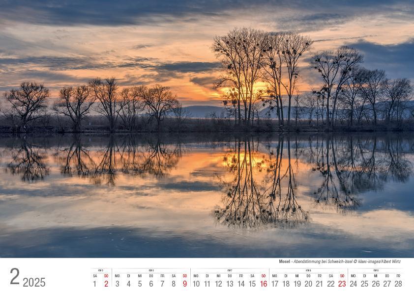 Bild: 9783965352117 | Mosel von Trier bis Koblenz 2025 Bildkalender A4 quer, spiralgebunden