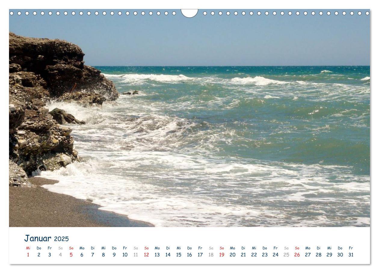 Bild: 9783435684267 | COSTA DEL SOL - Wellenspiel (Wandkalender 2025 DIN A3 quer),...