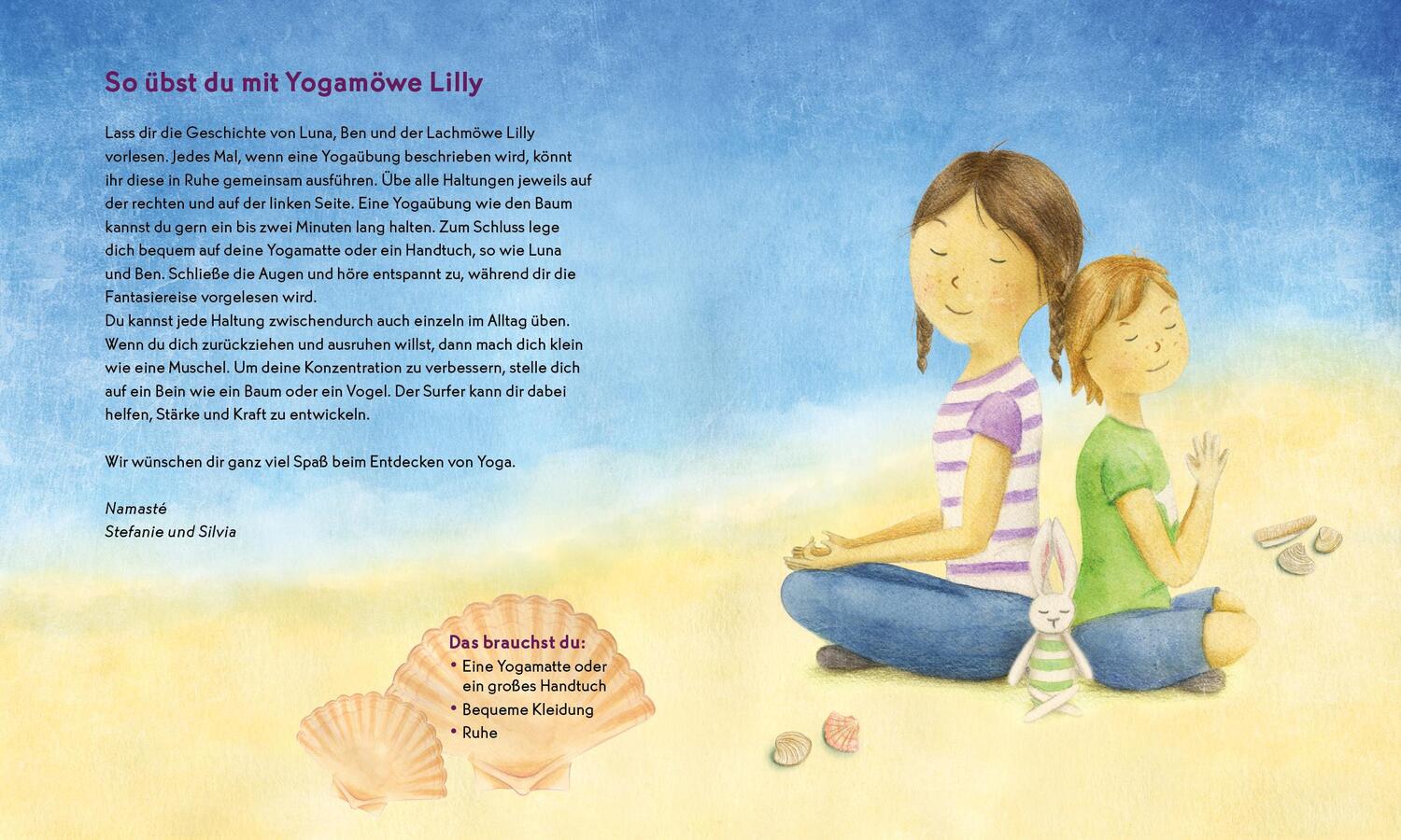 Bild: 9783742315960 | Inselabenteuer mit Yogamöwe Lilly | Stefanie Weyrauch | Buch | 48 S.