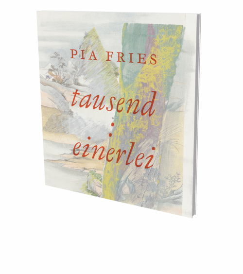 Cover: 9783864423710 | Pia Fries: tausend : einerlei | Kienbaum Artists' Books Edition 2022