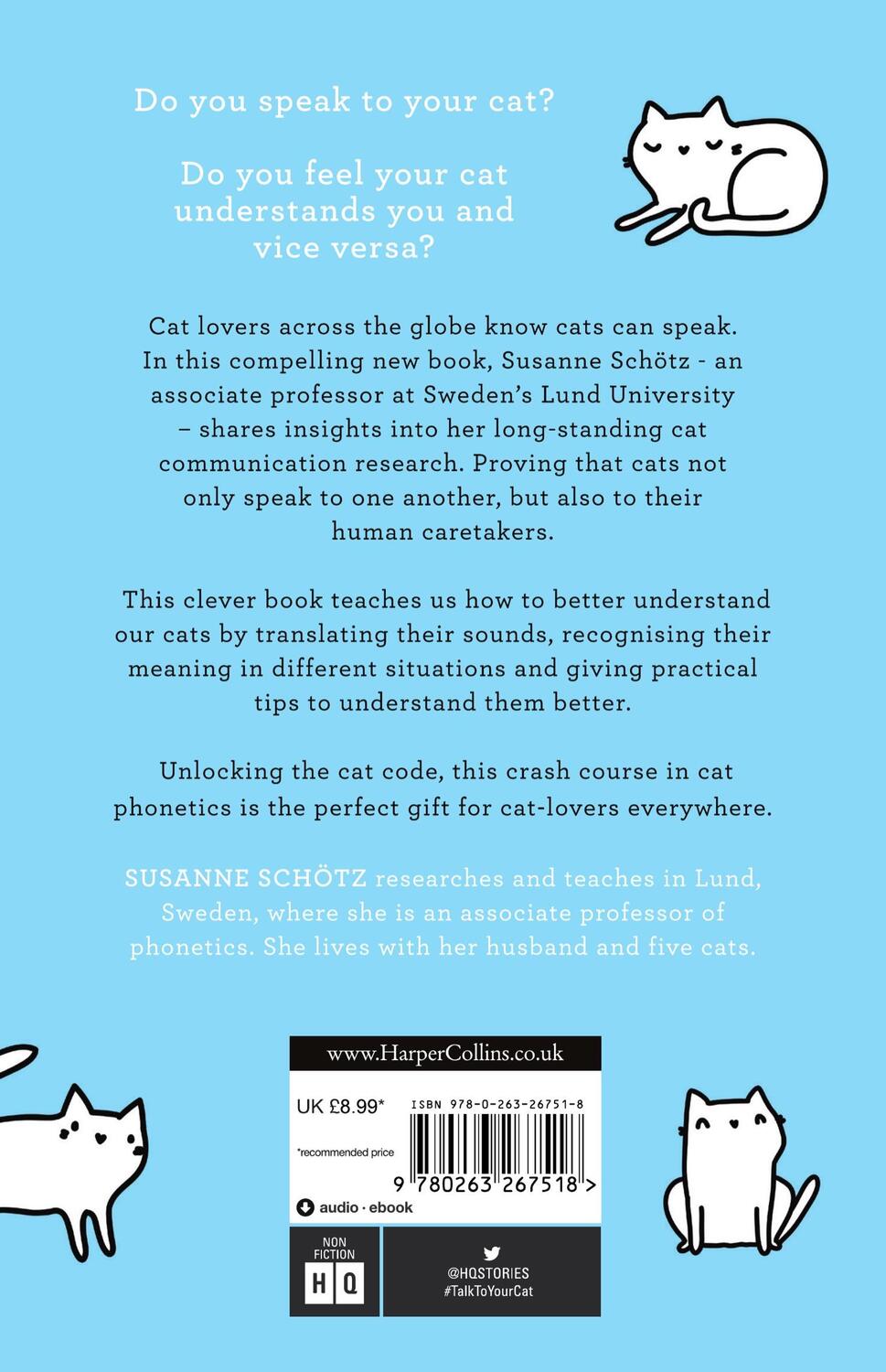 Rückseite: 9780263267518 | The Secret Language Of Cats | Peter Kuras (u. a.) | Taschenbuch | 2018