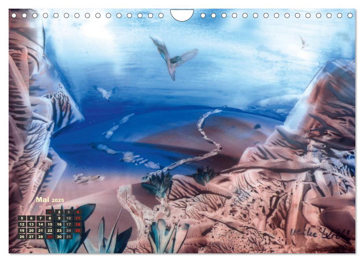 Bild: 9783435824113 | Encaustic Kunstkalender 2025 (Wandkalender 2025 DIN A4 quer),...