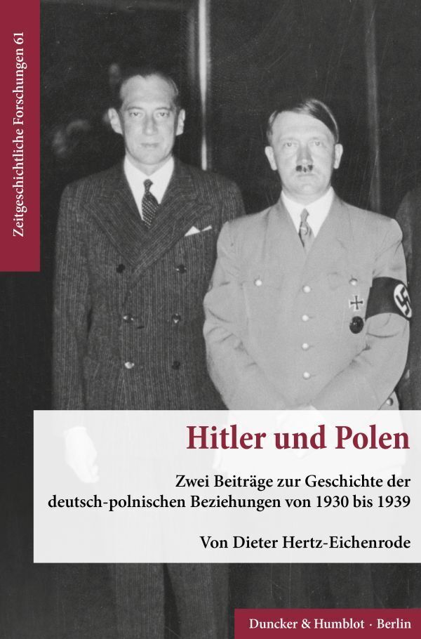 Cover: 9783428183937 | Hitler und Polen. | Dieter Hertz-Eichenrode | Taschenbuch | Deutsch