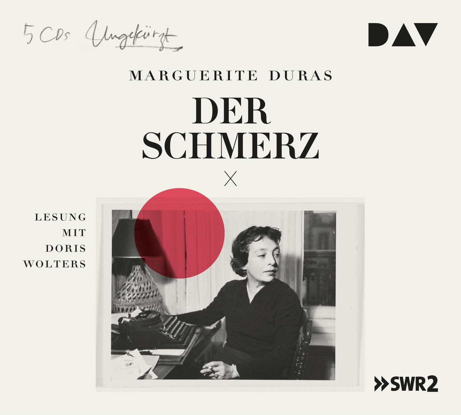 Cover: 9783742406408 | Der Schmerz | Ungekürzte Lesung mit Doris Wolters (5 CDs) | Duras | CD