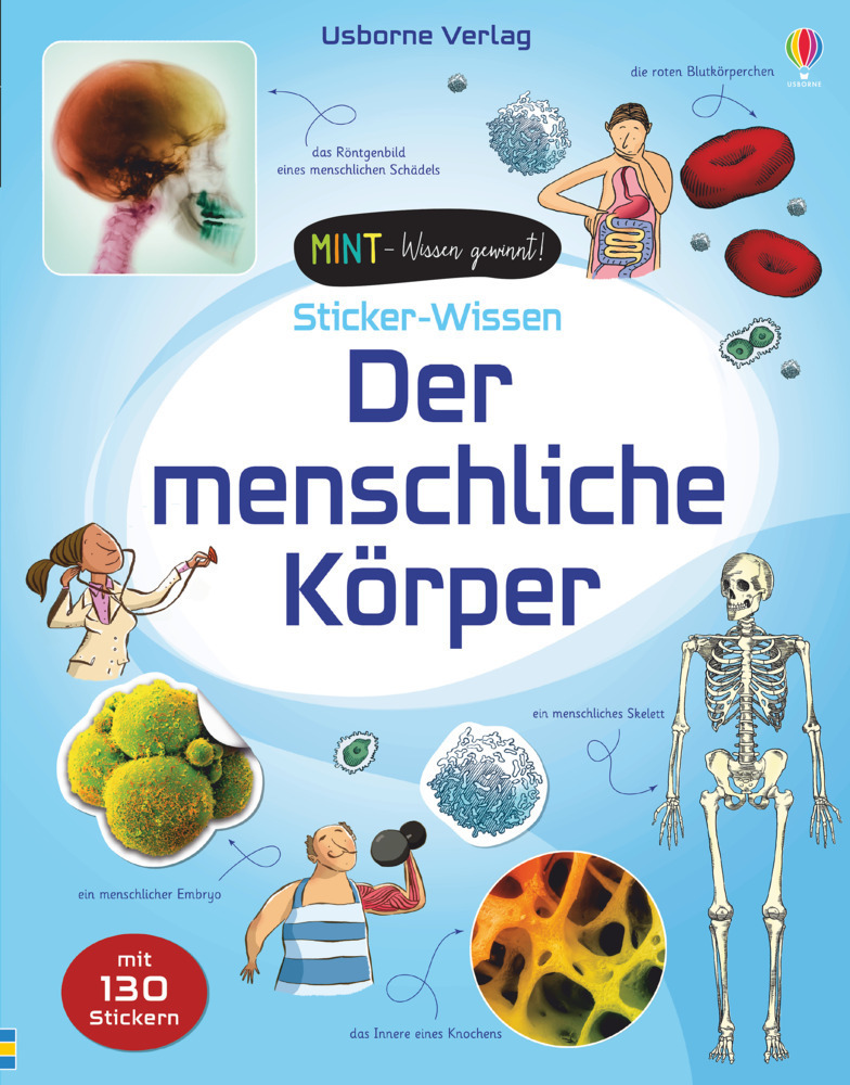 Cover: 9781789413878 | MINT - Wissen gewinnt! Sticker-Wissen: Der menschliche Körper | Frith