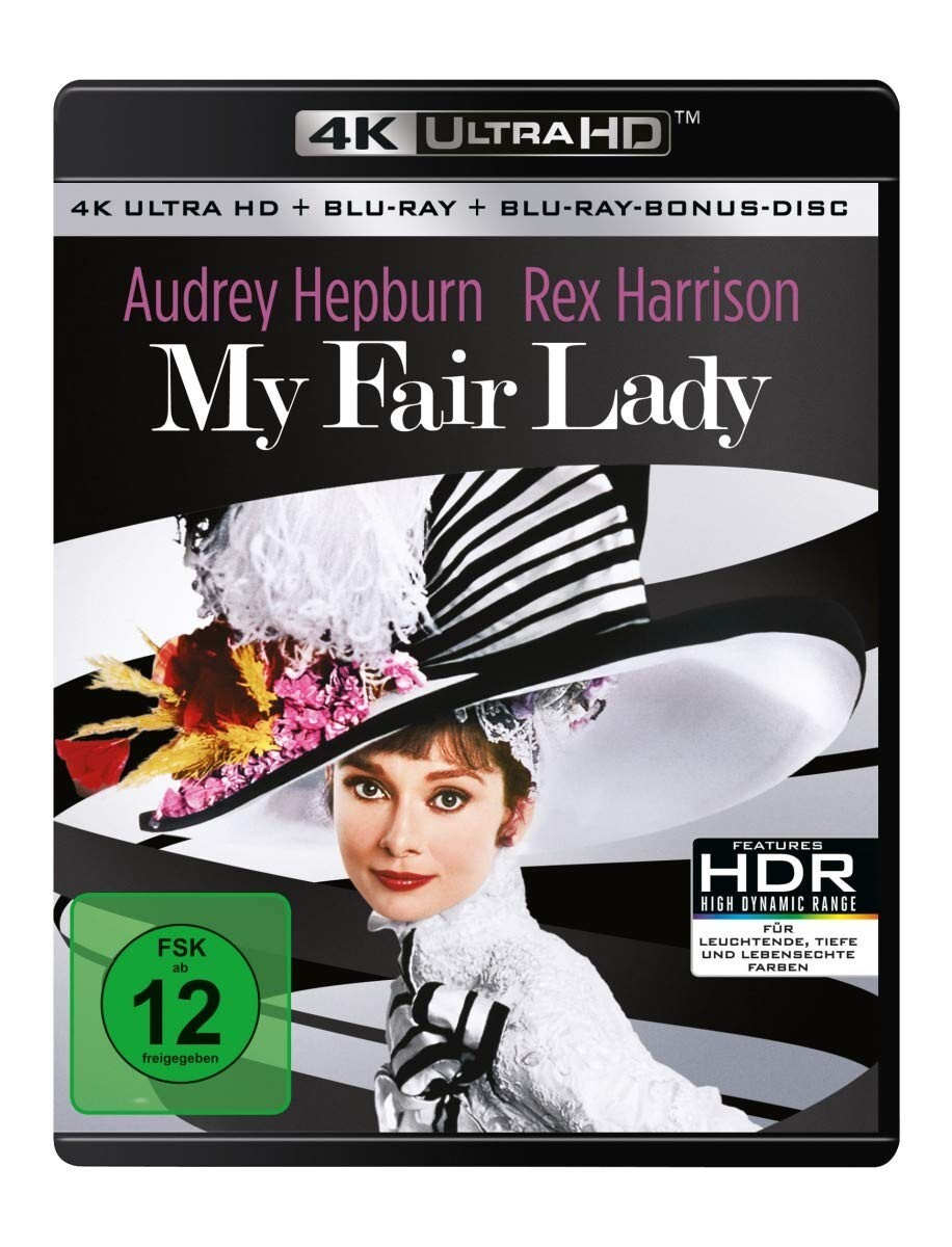 Cover: 5053083232252 | My Fair Lady (Ultra HD Blu-ray &amp; Blu-ray) | 4K Ultra HD Blu-ray | 2021