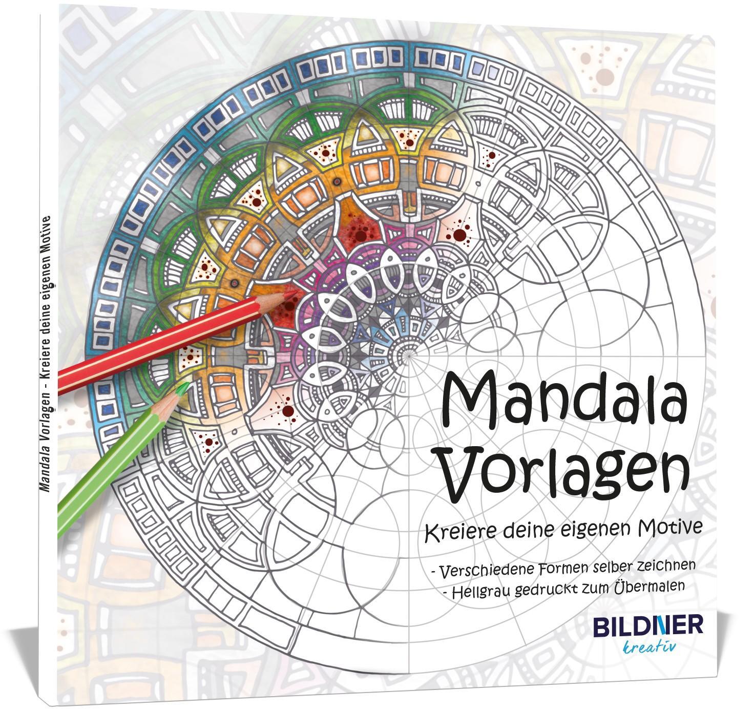 Cover: 9783832803292 | Mandala Vorlagen - kreiere deine eigenen Motive | Taschenbuch | 2018