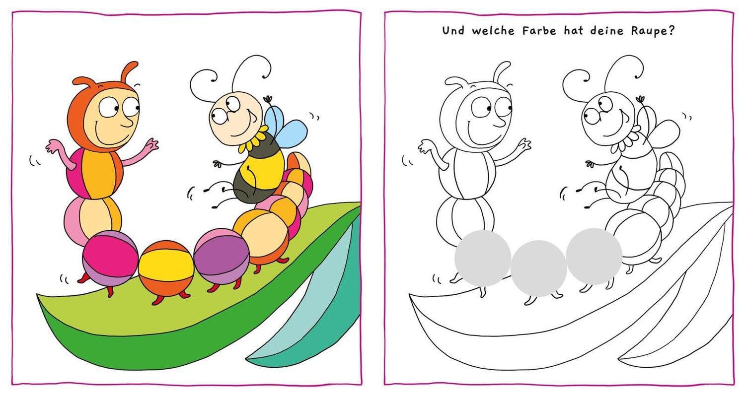 Bild: 9783551189738 | Spiel+Spaß für KiTa-Kinder: Mein buntes Sticker-Malbuch | Anna Himmel