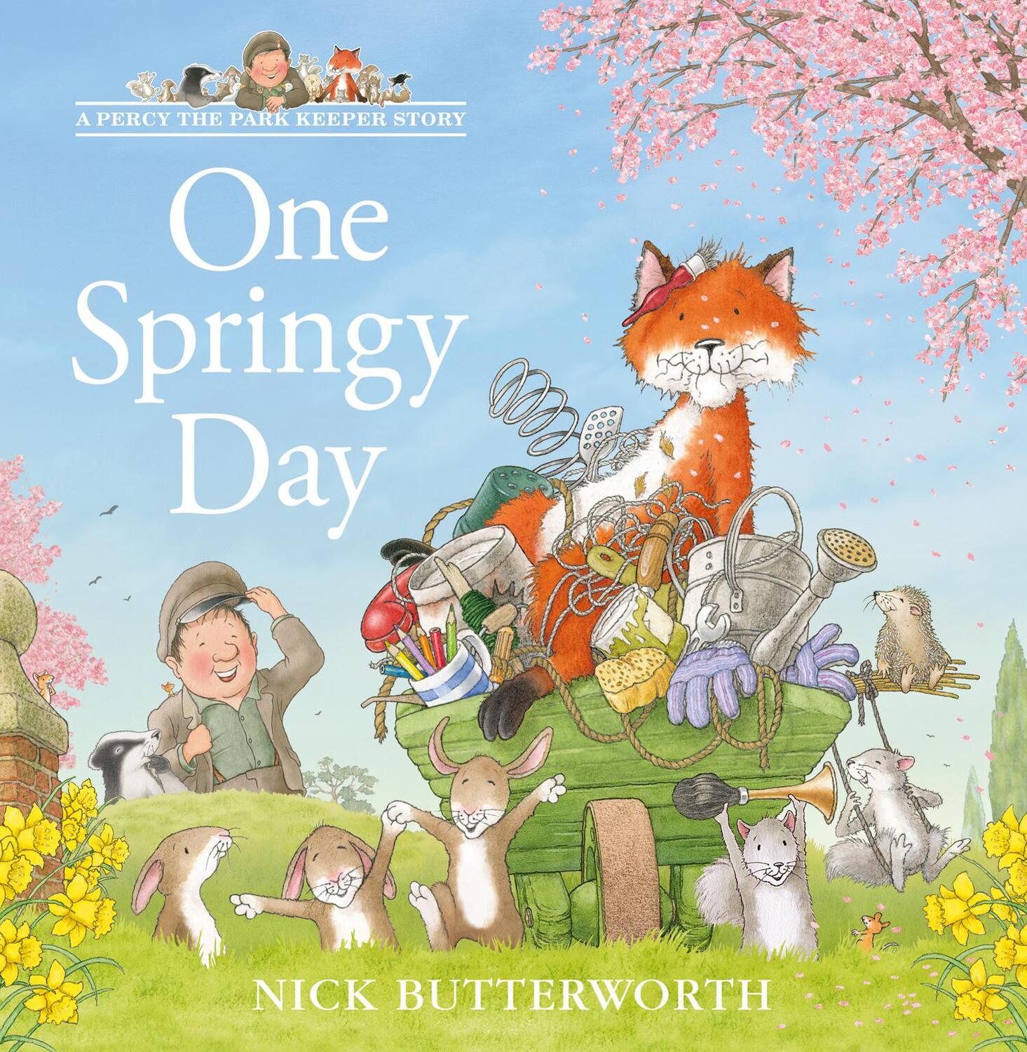 Cover: 9780008279899 | One Springy Day | A Percy The Park Keeper Story | Nick Butterworth