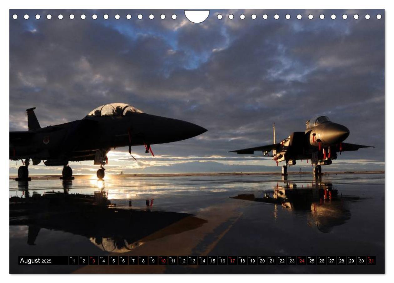 Bild: 9783435727452 | Kampfjets ¿ U.S. Aircraft (Wandkalender 2025 DIN A4 quer), CALVENDO...