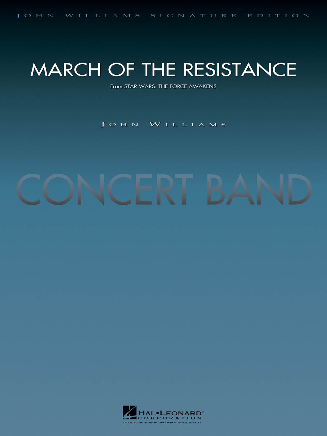 Cover: 888680609429 | March of the Resistance | from Star Wars: The Force Awakens | Williams
