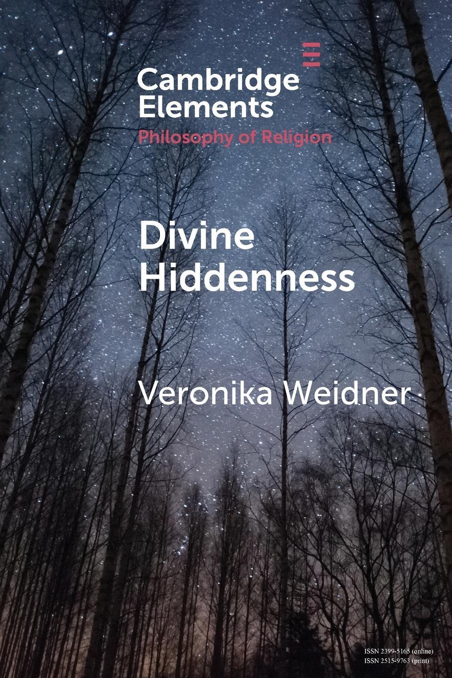 Cover: 9781108711791 | Divine Hiddenness | Veronika Weidner | Taschenbuch | Paperback | 2021