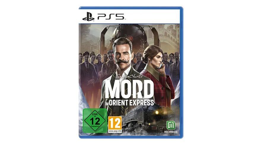 Cover: 3701529507465 | Agatha Christie - Mord im Orient Express, 1 PS5-Blu-ray Disc | Blu-ray