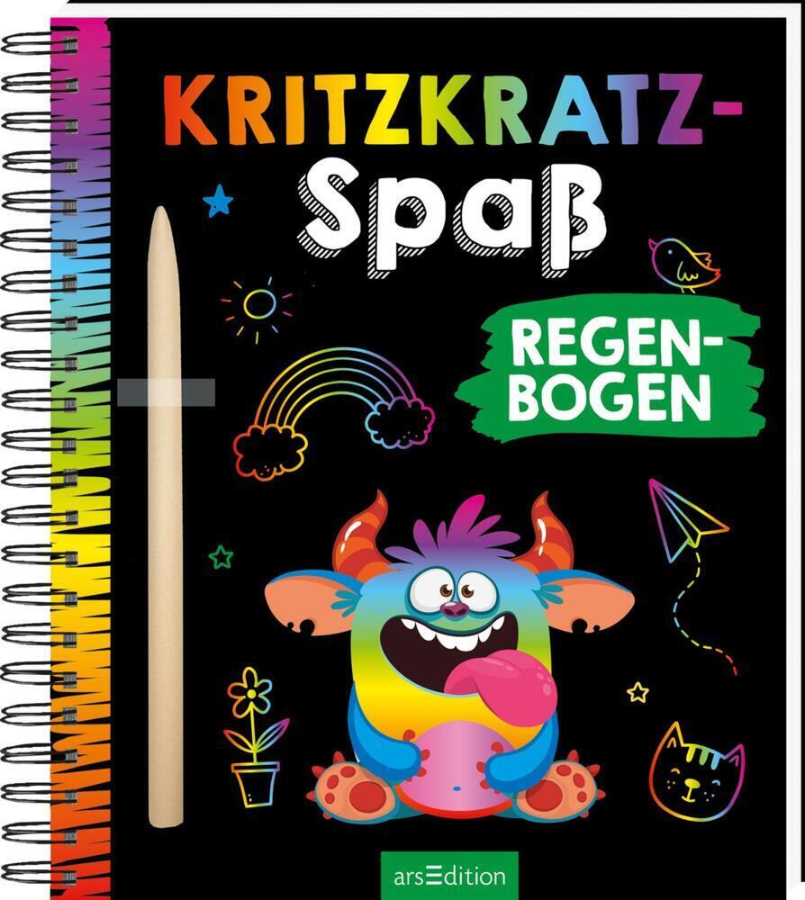 Cover: 9783845841052 | Kritzkratz-Spaß Regenbogen | Taschenbuch | 36 S. | Deutsch | 2020