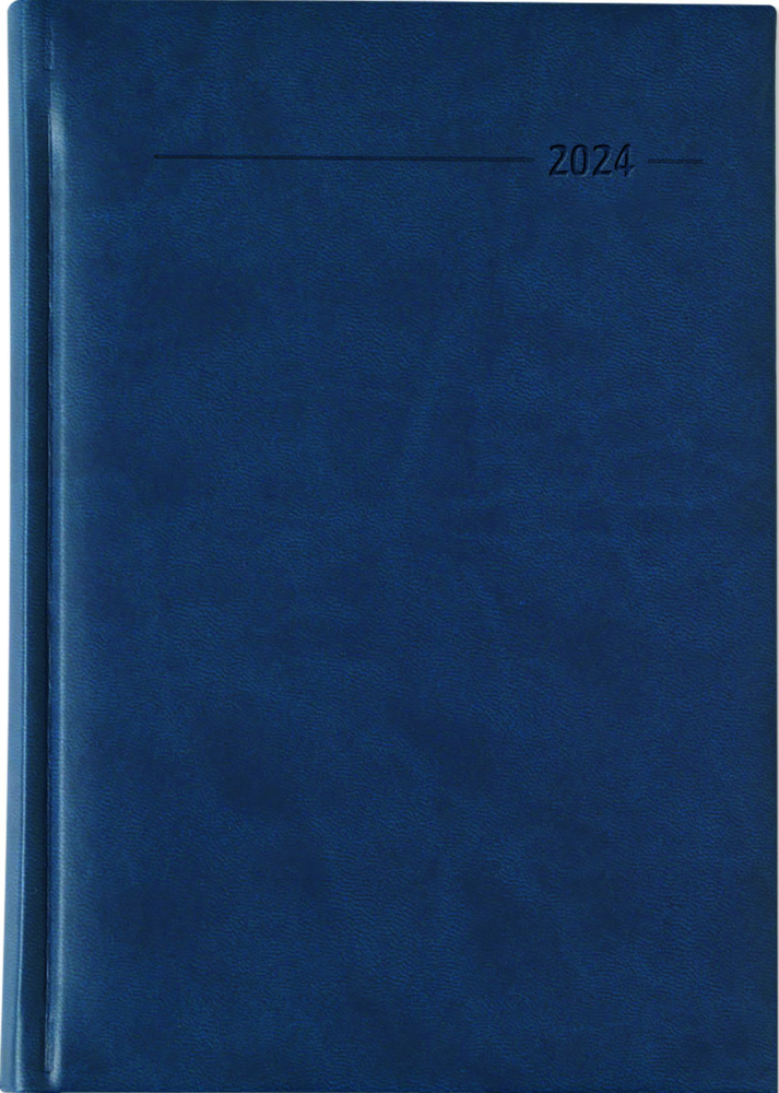 Cover: 4251732337599 | Buchkalender Tucson blau 2024 - Büro-Kalender A5 - Cheftimer - 1...