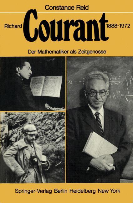 Cover: 9783642671852 | Richard Courant 1888¿1972 | Der Mathematiker als Zeitgenosse | Reid