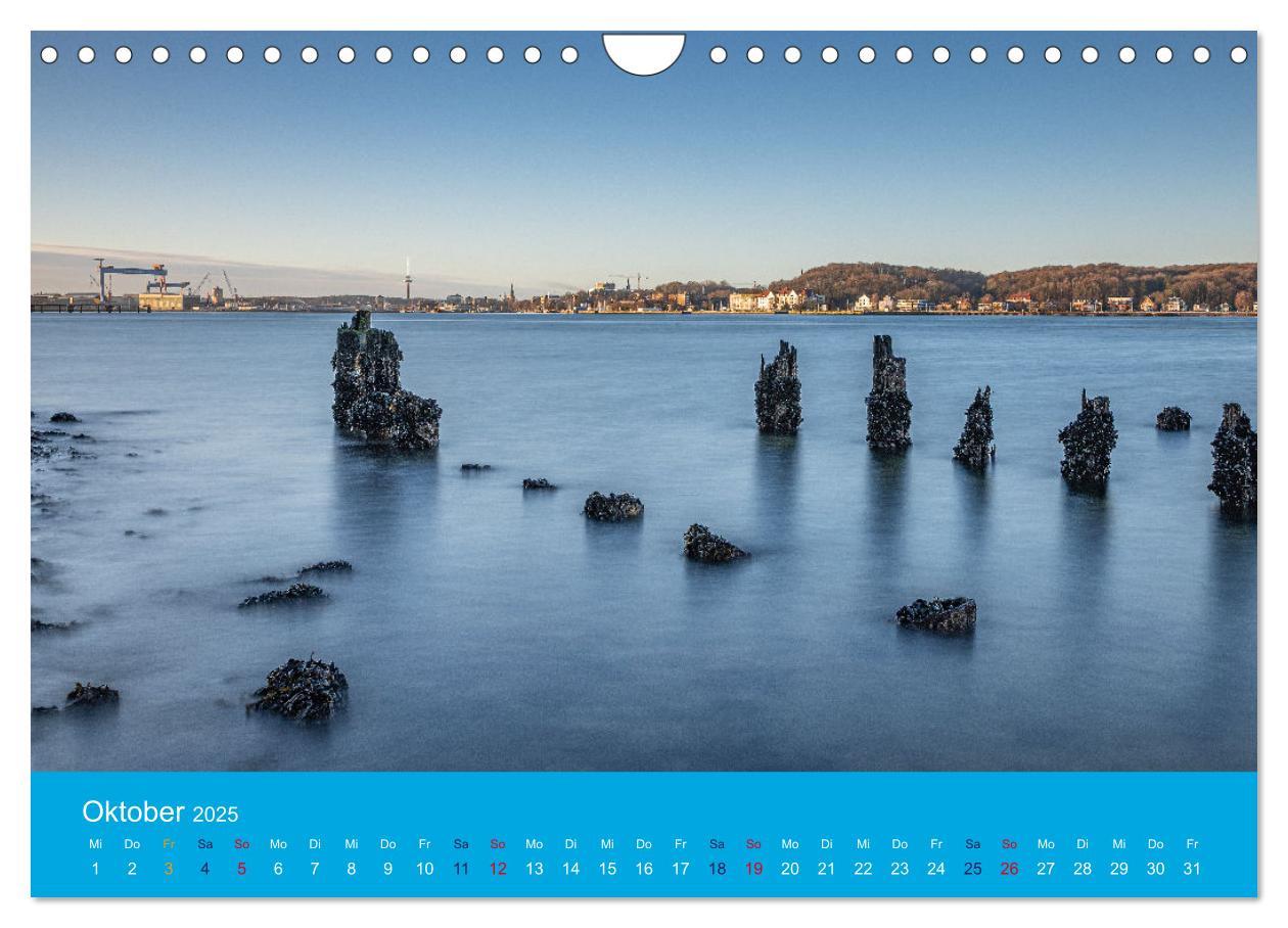 Bild: 9783435084838 | An der Kieler Förde (Wandkalender 2025 DIN A4 quer), CALVENDO...