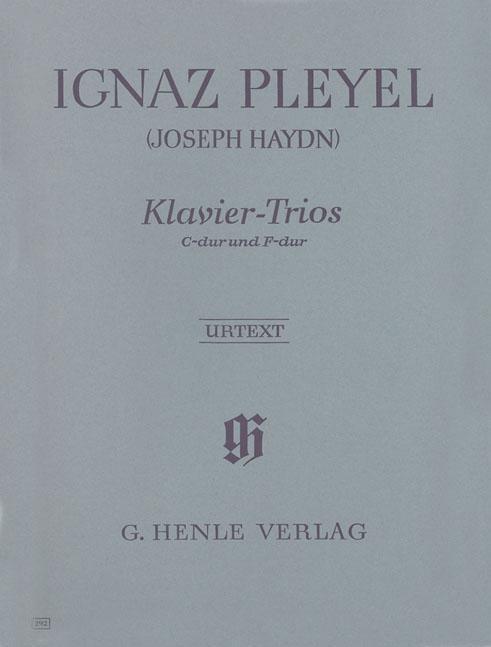 Cover: 9790201802923 | Klaviertrios - bisher Joseph Haydn zugeschrieben - | Ignaz Pleyel