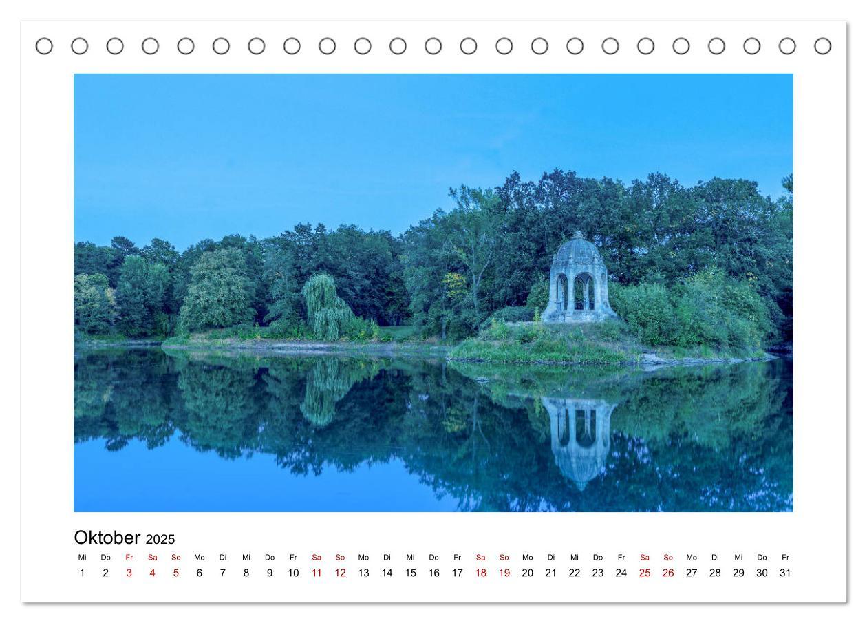 Bild: 9783435203062 | Blue Times - Magdeburg (Tischkalender 2025 DIN A5 quer), CALVENDO...