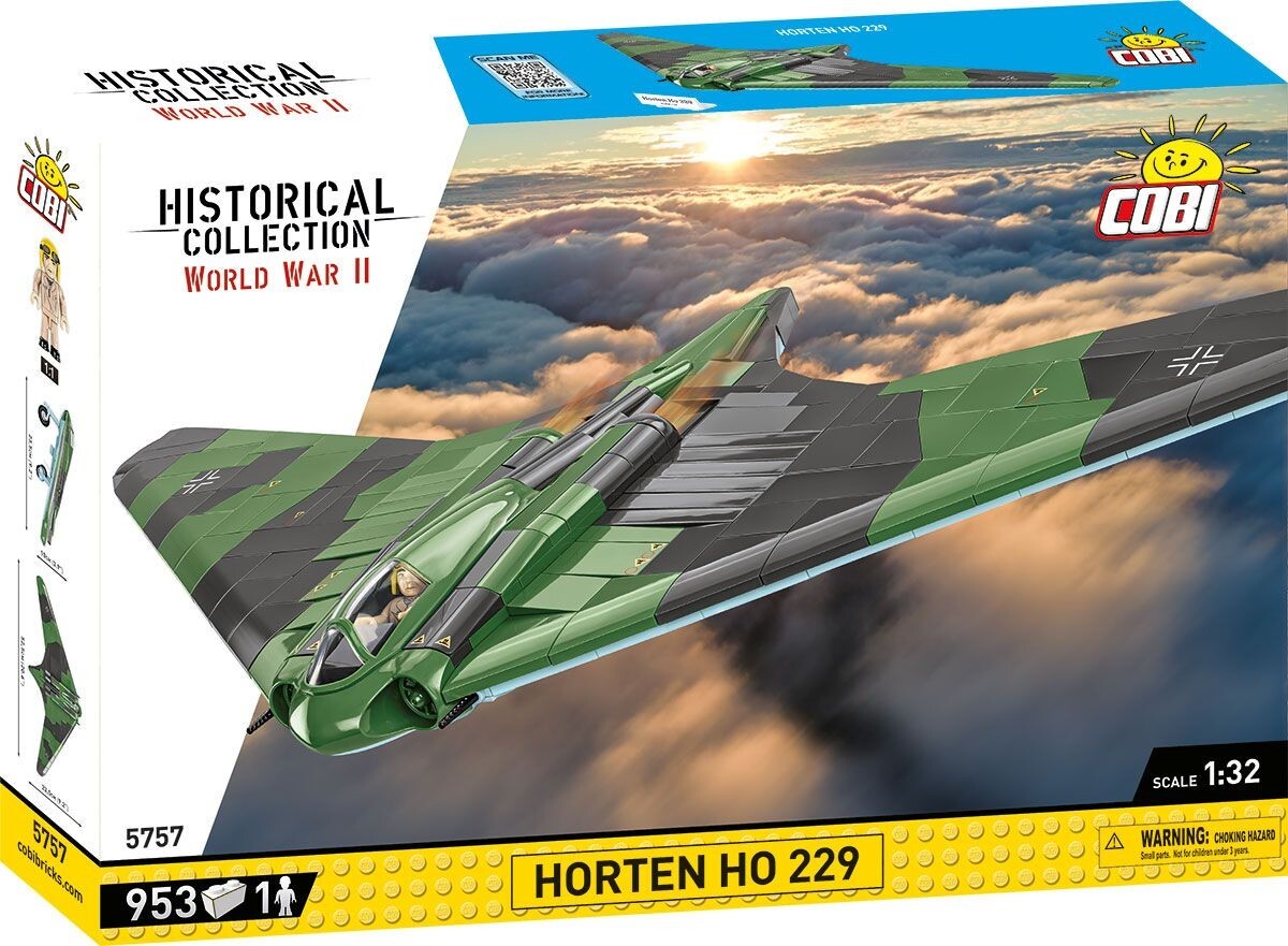 Cover: 5902251057572 | COBI Historical Collection 5757 - Horten HO 229, Nurflügel Flugzeug...