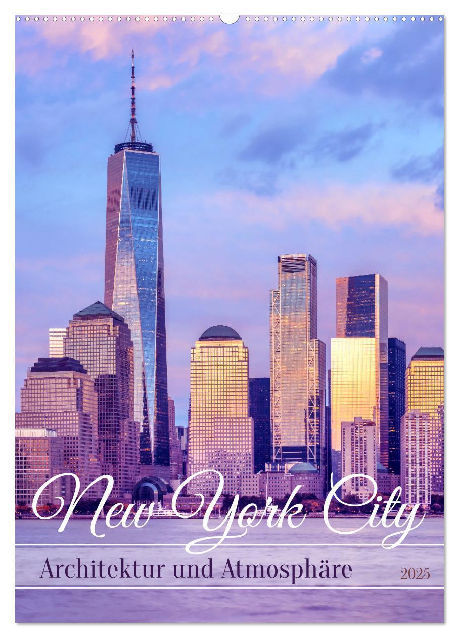 Cover: 9783457223314 | NEW YORK CITY Architektur und Atmosphäre (Wandkalender 2025 DIN A2...