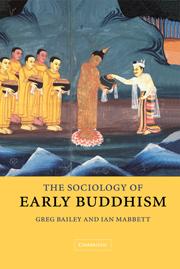 Cover: 9780521025218 | The Sociology of Early Buddhism | Greg Bailey (u. a.) | Taschenbuch