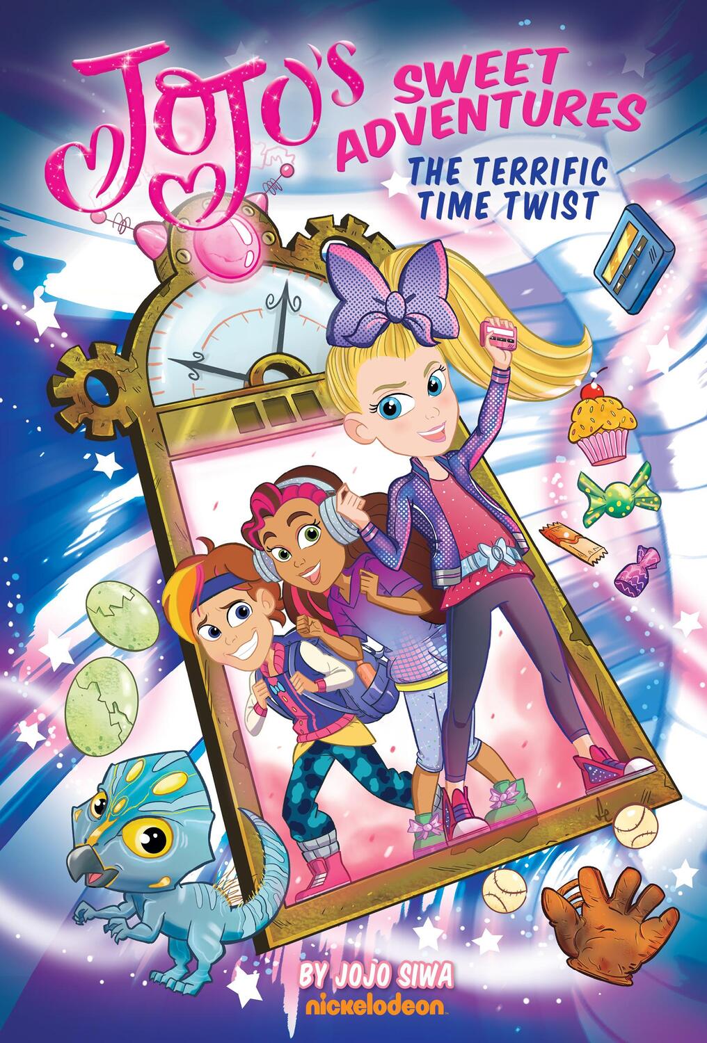 Cover: 9781419758577 | The Terrific Time Twist (Jojo's Sweet Adventures #2) | A Graphic Novel