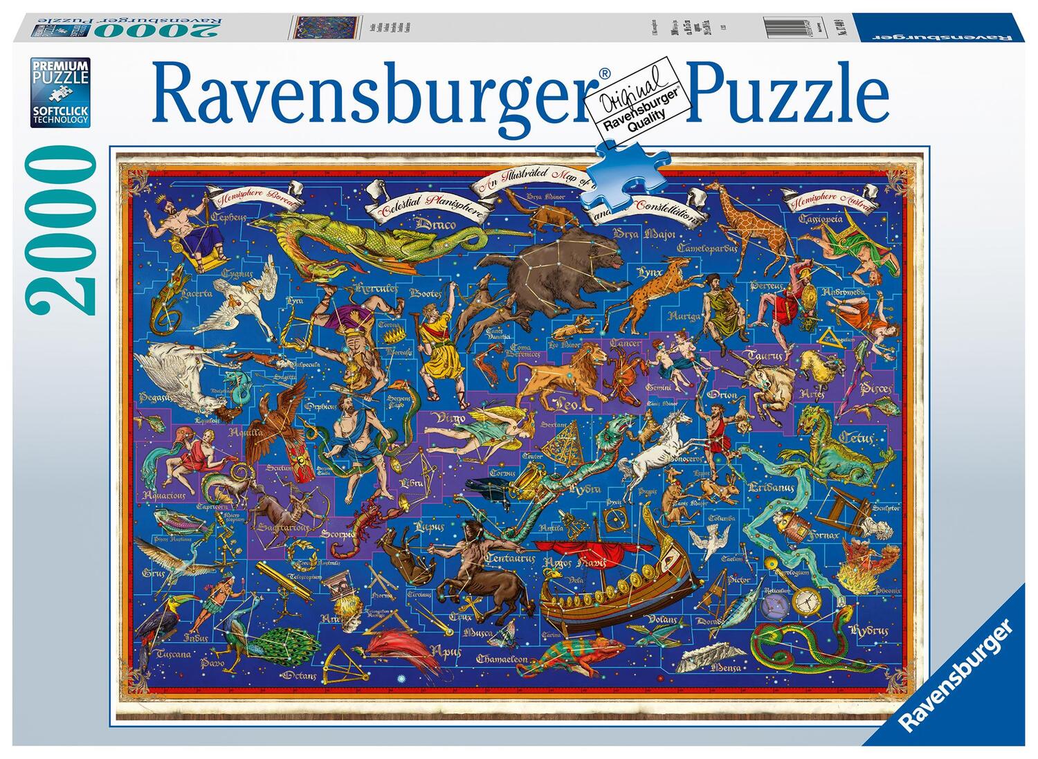 Cover: 4005556174409 | Ravensburger Puzzle 17440 Sternbilder - 2000 Teile Puzzle für...