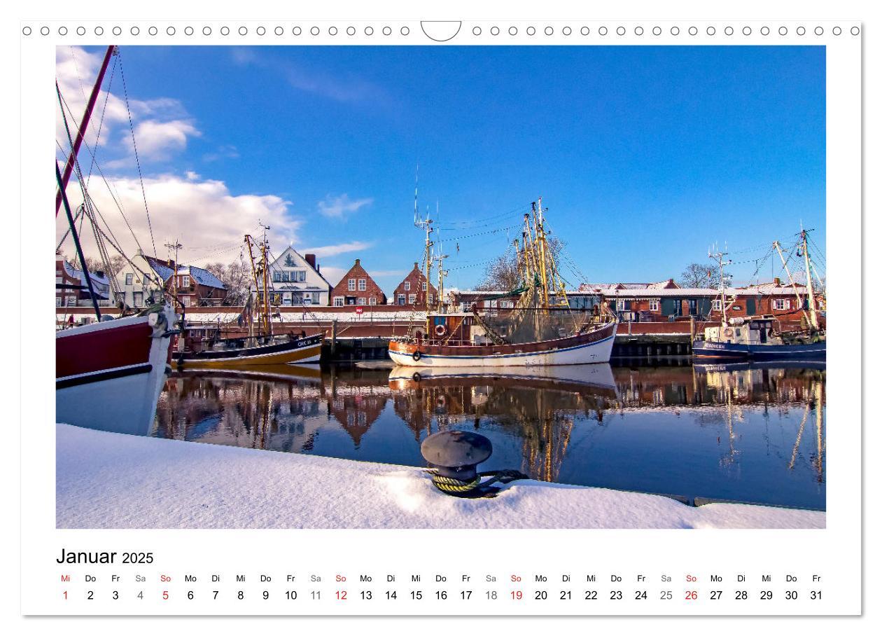 Bild: 9783435494767 | OSTFRIESLAND Strand und Mee(h)r (Wandkalender 2025 DIN A3 quer),...