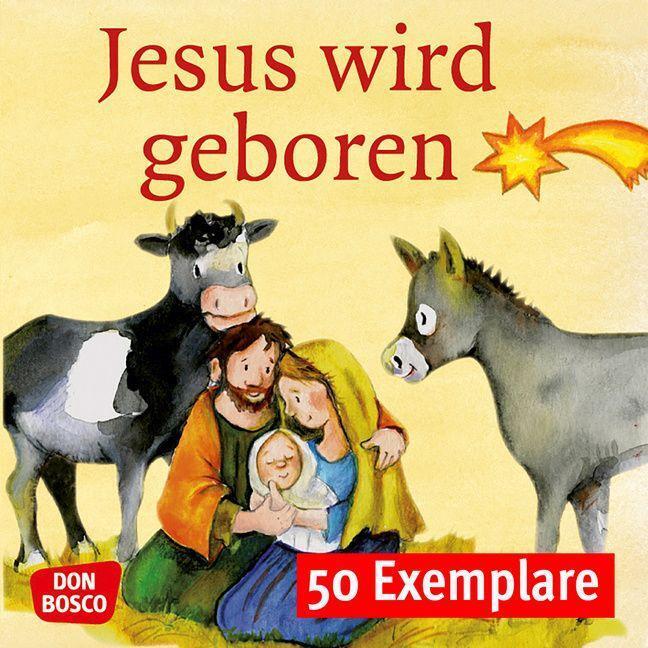 Cover: 9783769825060 | Jesus wird geboren | Mini-Bilderbuch, 50er-Pack, Kinder begegnen Jesus