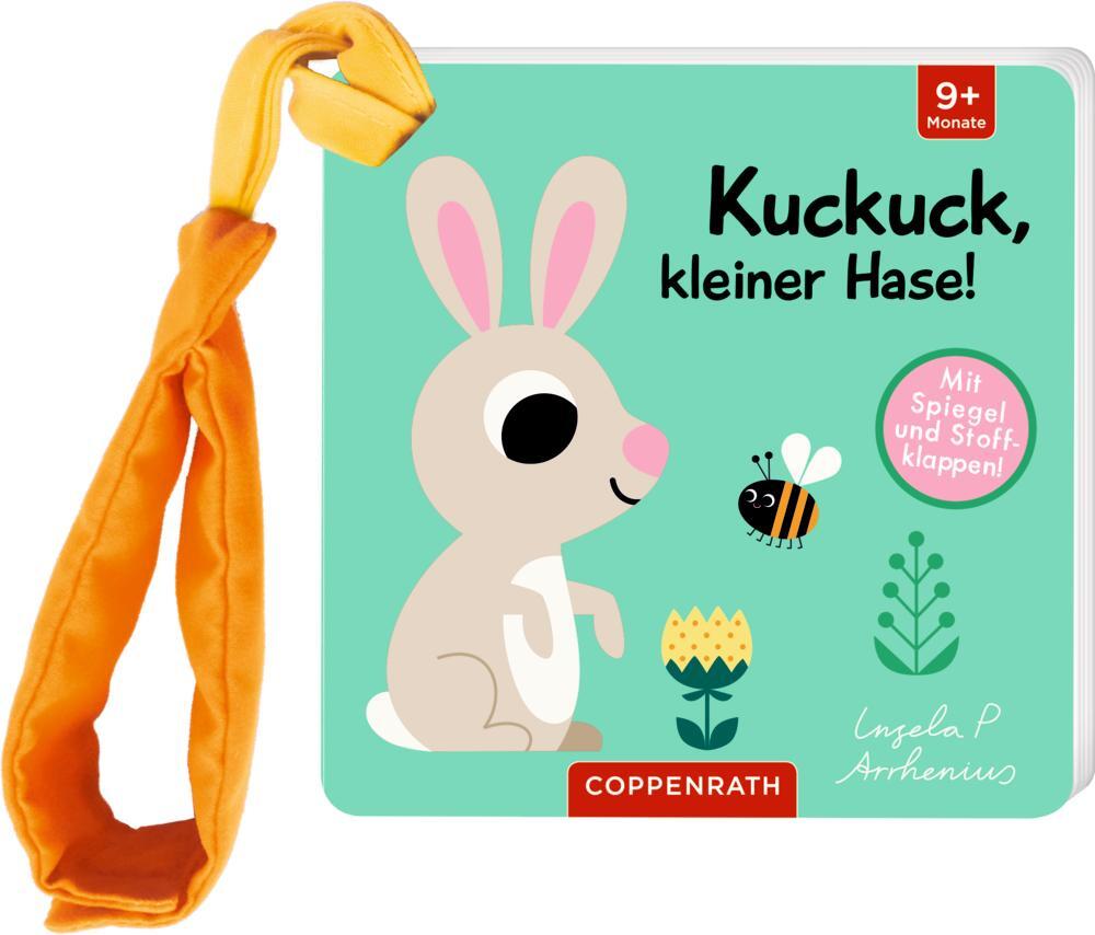 Cover: 9783649644033 | Mein Filz-Fühlbuch für den Buggy: Kuckuck, kleiner Hase! | Arrhenius