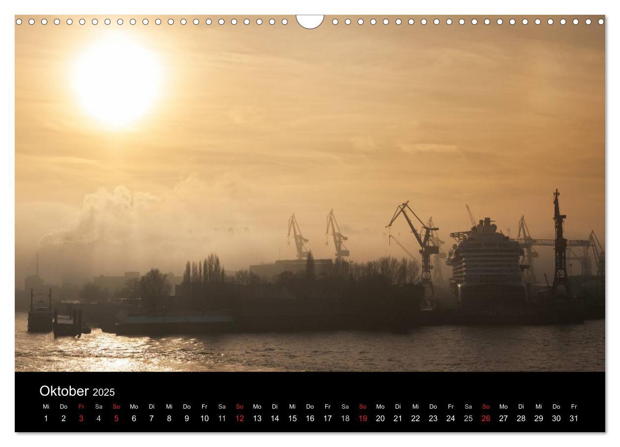 Bild: 9783435621781 | Hamburg . Das Tor zur Welt... (Wandkalender 2025 DIN A3 quer),...