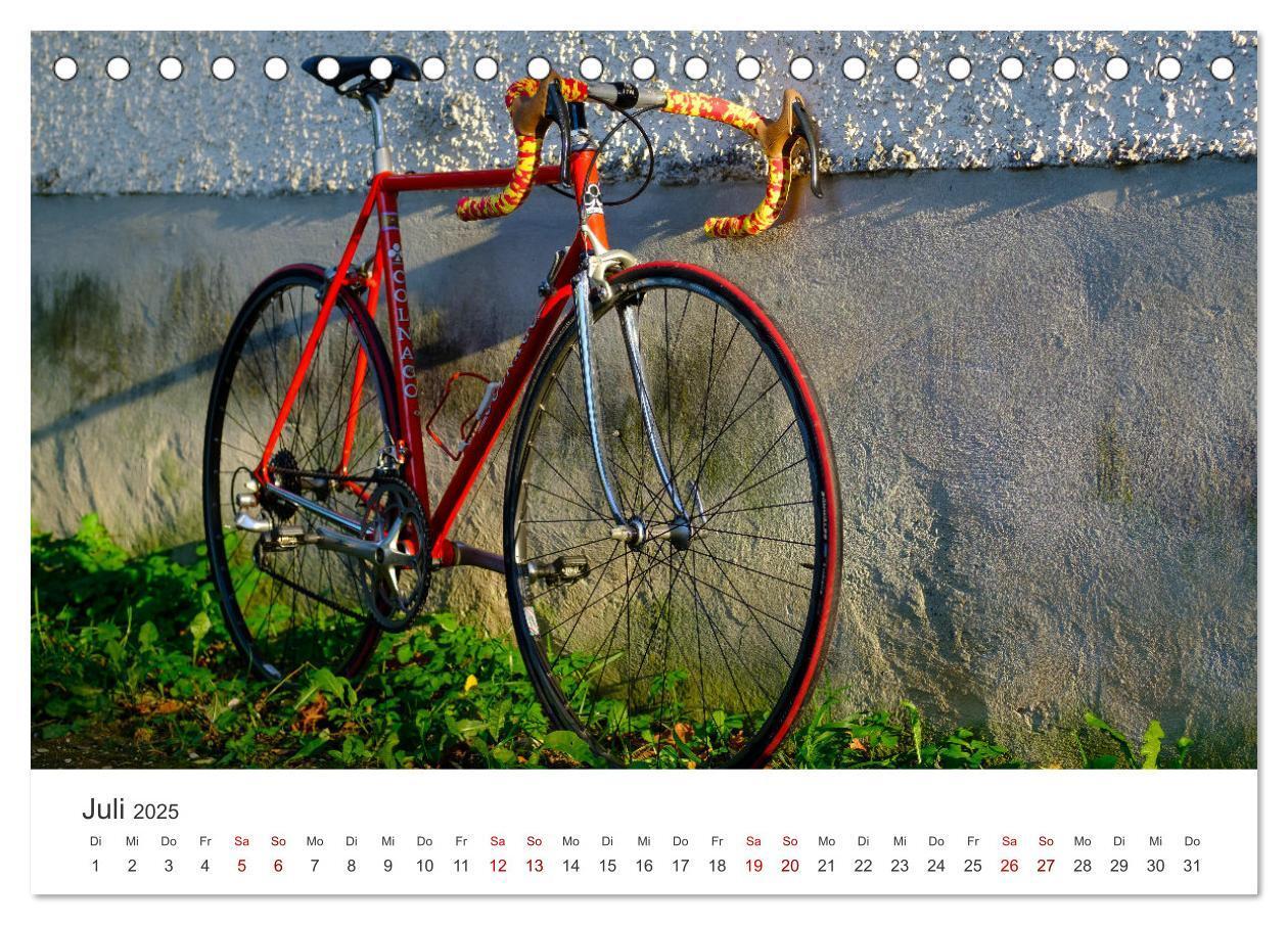 Bild: 9783435017584 | Stahlrenner - Rennrad-Klassiker aus Europa (Tischkalender 2025 DIN...