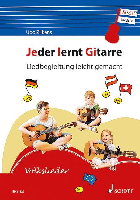 Cover: 9783795748517 | Jeder lernt Gitarre | Udo Zilkens | Broschüre | 48 S. | Deutsch | 2013