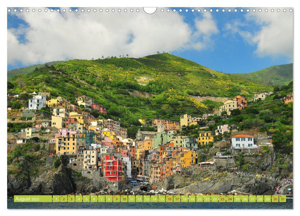 Bild: 9783435312818 | Cinque Terre - die bunten Dörfer Liguriens (Wandkalender 2025 DIN...