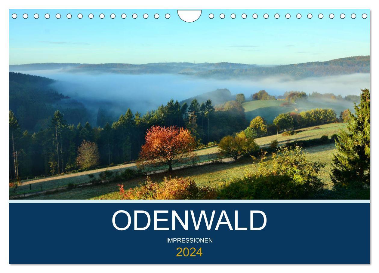 Cover: 9783675571983 | Odenwald - Impressionen (Wandkalender 2024 DIN A4 quer), CALVENDO...