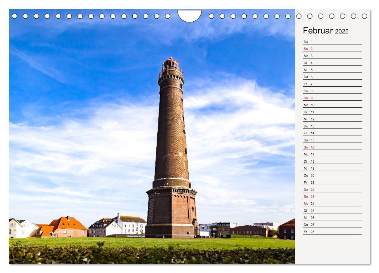 Bild: 9783435259670 | BORKUM Geburtstagskalender mit Planerfunktion (Wandkalender 2025...