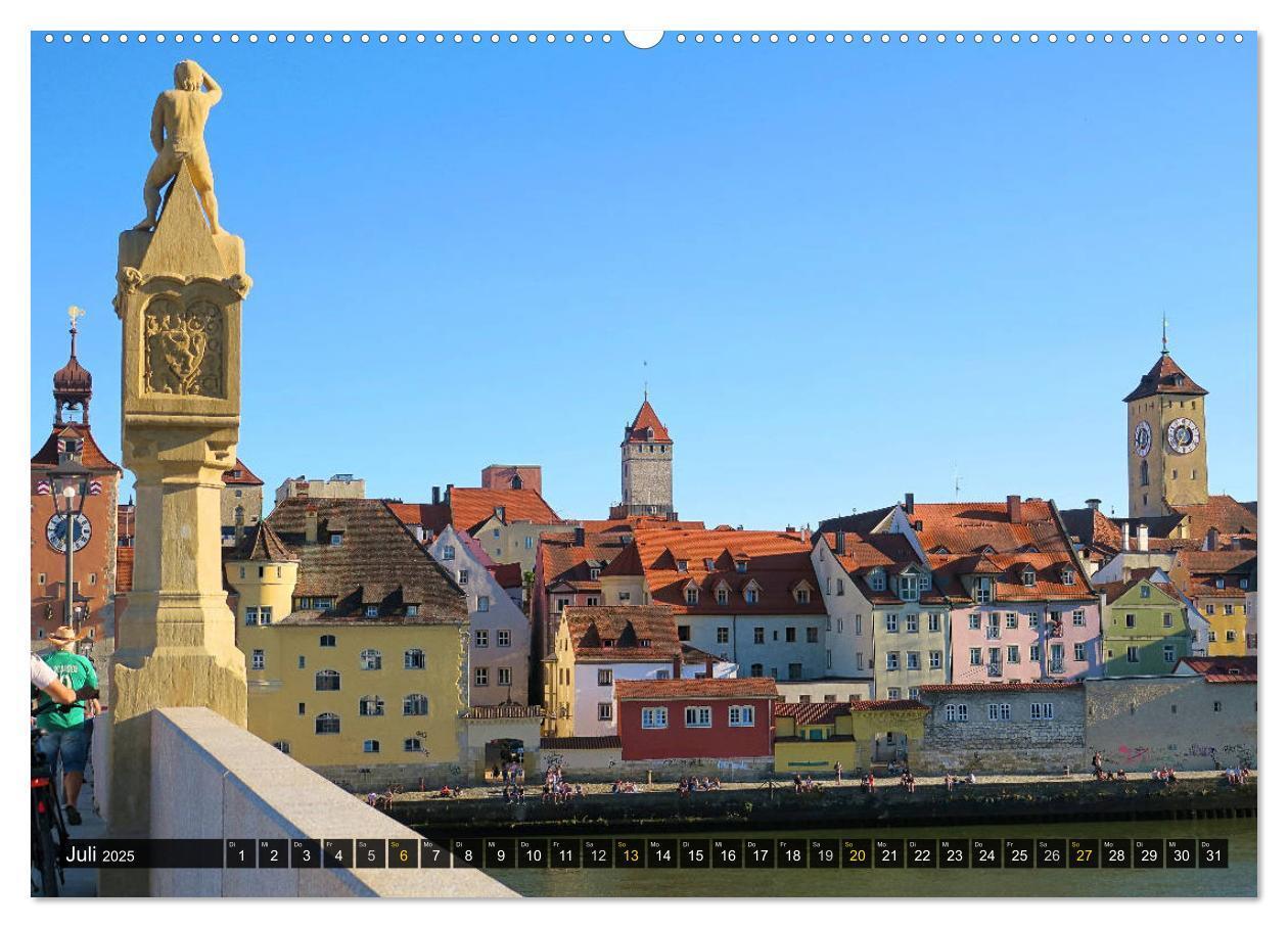 Bild: 9783435673711 | REGENSBURG - Impressionen (Wandkalender 2025 DIN A2 quer), CALVENDO...