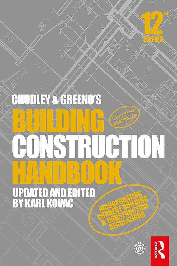 Cover: 9780367135430 | Chudley and Greeno's Building Construction Handbook | Chudley (u. a.)