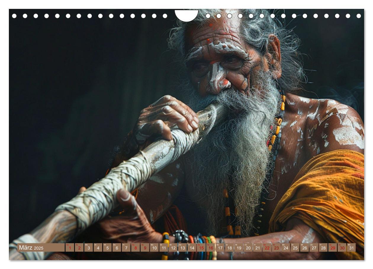 Bild: 9783383819148 | Aborigines - Farben des Outback (Wandkalender 2025 DIN A4 quer),...